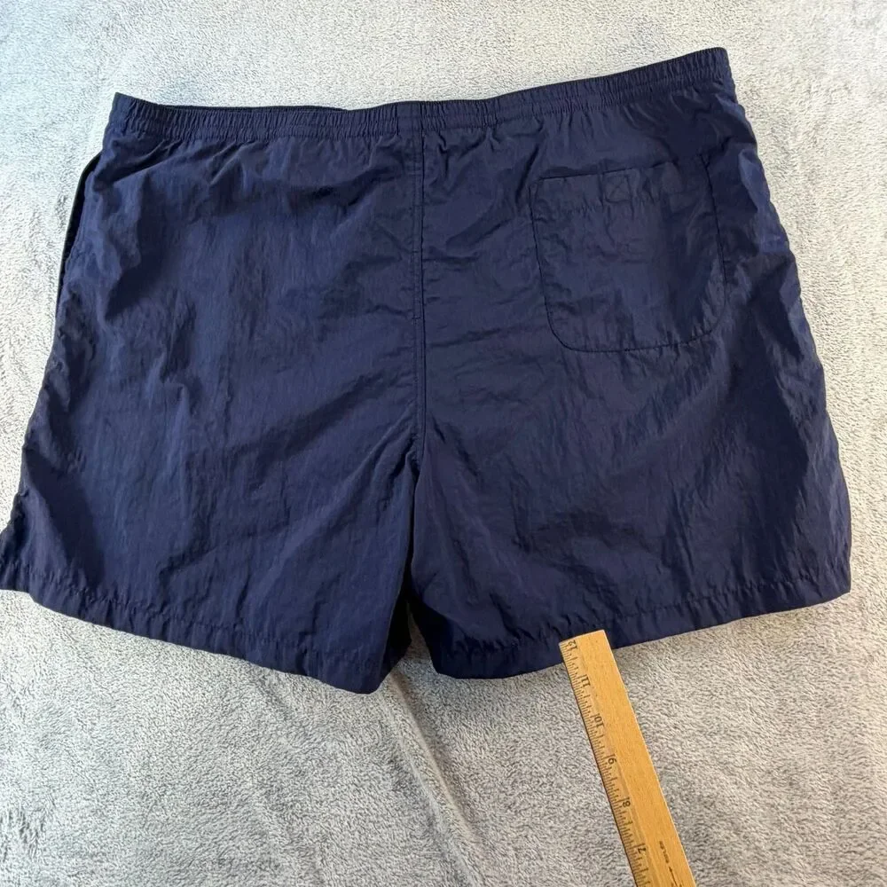 Columbia Swim Trunks Mens XL Navy Mesh Lined Nylon Shorts